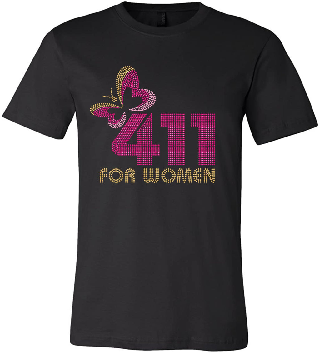 411 for Women Rhinestone Tee